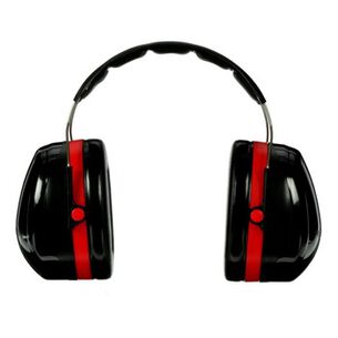 EAR PROTECTION | 3M Peltor Optime 105 High Performance 30 dB NRR 耳罩 - Black/Red