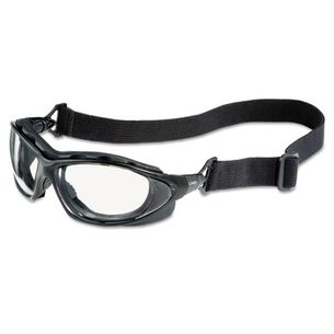 EYE PROTECTION | Honeywell Uvex Clear Uvextra AF Lens Seismic Sealed Eyewear - Black Frame