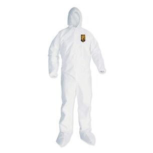 BIB OVERALLS | KleenGuard A35 Liquid and Particle Protection Coveralls - 2X-Large, 白色(25个/箱)