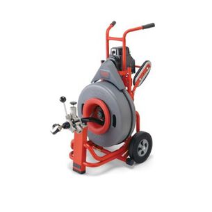 DRAIN CLEANING | Ridgid K-7500 C-100 K-7500 115V Drum Machine with 3/4 in. x 100 ft. 内芯电缆