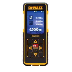 激光测距仪| Dewalt DW0165N 165英尺. 无线激光距离测量套件与AAA电池
