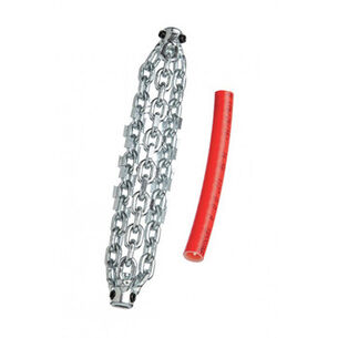 下水道清洗 | Ridgid FlexShaft 3 Chain Carbide Tipped Knocker for 5/16 in. 电缆和4英寸. 管