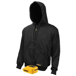 服装和装备| 德瓦尔特 20 v MAX锂离子加热连帽夹克(仅夹克)- XL