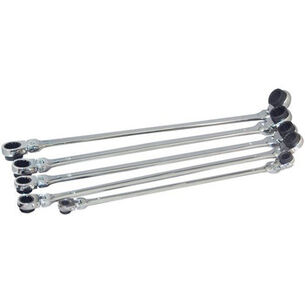 棘轮扳手 | Platinum Tools 99650 5-Piece 10 Metric XL Ratcheting Wrench Set