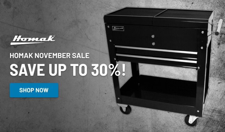 Homak November Sale! Save up to 30%!