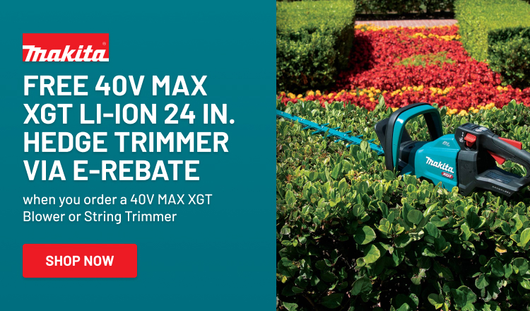 Free 40V MAX XGT Li-ion 24 in. Hedge Trimmer via E-rebate