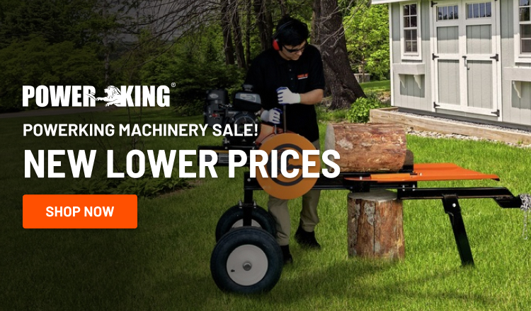 New Lower Prices on Power King Machinery!