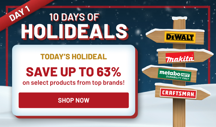 Holideals第一天-精选产品最多可节省63% 