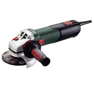 POWER TOOLS | Metabo WEV15-125 Quick 13.5 Amp 5 in. Angle Grinder with VC Electronics and Lock-On Slide Switch