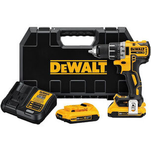 DRILL DRIVERS | Factory Reconditioned Dewalt 20V MAX XR Lithium-Ion Brushless Compact 1/2 in. Cordless Drill Driver Kit (2 Ah)