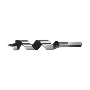 DRILL ACCESSORIES | Klein Tools 4 in. x 1 in.  Steel Ship Auger Bit with Screw Point