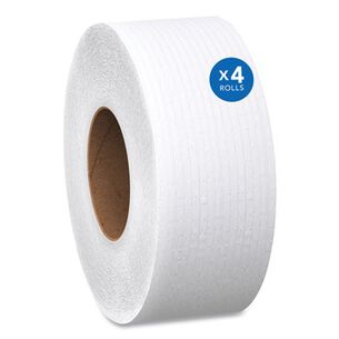 FACILITY MAINTENANCE SUPPLIES | Scott 3.55 in. x 1000 ft. 2-Ply Essential JRT Jumbo Roll Septic Safe Tissue - White (4 Rolls/Carton)