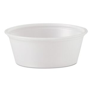CUPS AND LIDS | Dart 1.5 oz. Polystyrene Portion Cups - Translucent (2500/Carton)