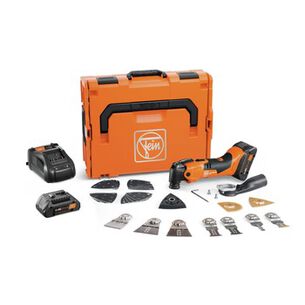 POWER TOOLS | Fein MULTIMASTER AMM 500 Plus Top 4 Ah AMPShare Cordless Oscillating Multi-Tool Kit with 2 Batteries (4 Ah)