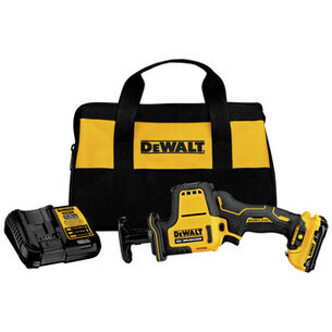 RECIPROCATING SAWS | Dewalt DCS312G1 12V MAX XTREME Brushless Lithium-Ion Cordless One-Handed Reciprocating Saw Kit (3 Ah)