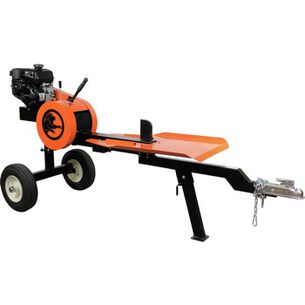 NLP 511447 | Power King 4.5 HP KOHLER CH245 Command PRO Commercial Gas Engine 22 Ton 3 Second Cycle Kinetic Log Splitter with All-Weather Protective Cover