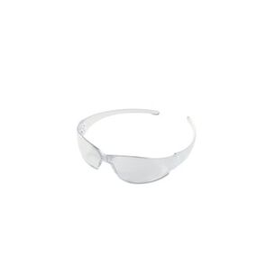 SAFETY EQUIPMENT | MCR Safety CK110 Checkmate Wraparound Safety Glasses - Clear Polycarbonate Frame Coated Clear Lens (12/Box)