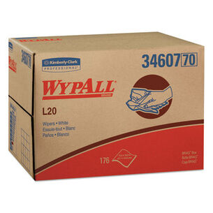 TOILET PAPER | WypAll 176/Box L20 Brag Box Wipers - White