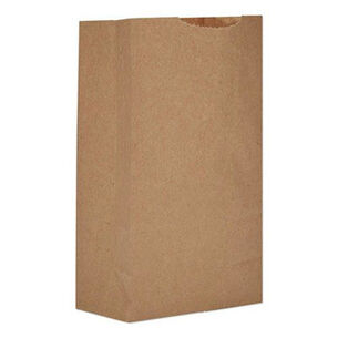 STORAGE AND ORGANIZATION | General Grocery Paper Bags, 52 lbs Capacity, #3, 4.75-inw x 2.94-ind x 8.04-inh, Kraft, 500 Bags