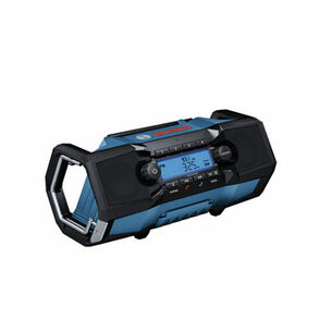 SPEAKERS AND RADIOS | Bosch 18V Brushless Lithium-Ion Bluetooth 5.0 Cordless Compact Jobsite Radio (Tool Only)