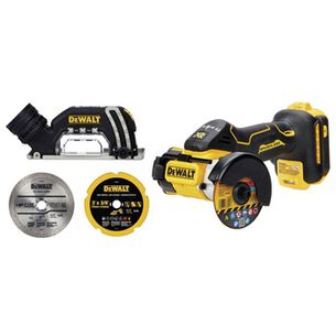 GRINDERS | Factory Reconditioned Dewalt 20V MAX XR Brushless Lithium-Ion 3 in. Cordless Cut-Off Tool (Tool Only)