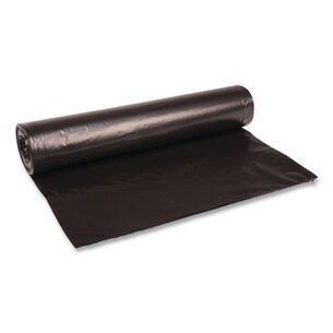 TRASH BAGS | Boardwalk 40 in. x 46 in. 45 gal. 1.2 mil Recycled Low-Density Polyethylene Can Liners - Black (100/Carton)