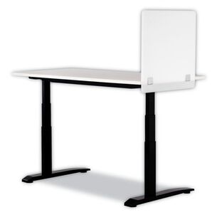 OFFICE FURNITURE AND LIGHTING | Safco 7515 Series 23.5 in. x 2.5 in. x 23.5 in. Acrylic Wellness Panel - White