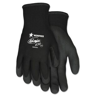 WORK GLOVES | MCR Safety Ninja Ice Gloves - Large, Black (1-Pair)