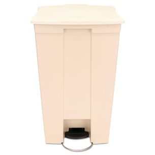 FACILITY MAINTENANCE SUPPLIES | Rubbermaid Commercial 18 Gallon Polyethylene Step-On Receptacle - Beige