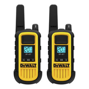 SPEAKERS AND RADIOS | Dewalt 2 W 22 Channels Two-Way Radios