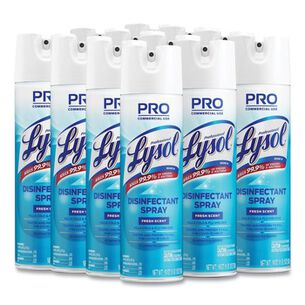 CLEANING AND SANITATION | Professional LYSOL Brand 19 oz. Aerosol Spray Disinfectant Spray - Fresh Scent (12/Carton)