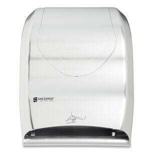 PAPER AND DISPENSERS | San Jamar 16.5 in. x 9.75 in. x 12 in. Smart System with iQ Sensor Towel Dispenser - Silver