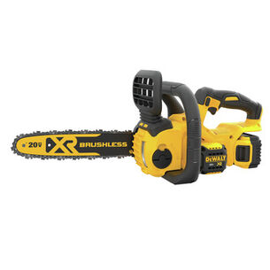 PRODUCTS | Factory Reconditioned Dewalt DCCS620P1R 20V MAX 5.0 Ah Brushless Lithium-Ion 12 in. Compact Chainsaw Kit