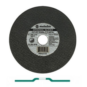 GRINDING SANDING POLISHING ACCESSORIES | Metabo A60TZ SLICER Type 27 4-1/2 in. x 0.045 in. Cutting Wheel