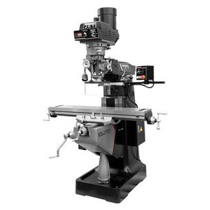 PRODUCTS | JET EVS-949 Mill with 2-Axis ACU-RITE 203 DRO and X, Y-Axis Powerfeeds and Air Draw Bar