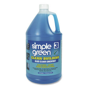 ALL PURPOSE CLEANERS | Simple Green Clean Building 1-Gallon Glass Cleaner Concentrate - Unscented (2/Carton)