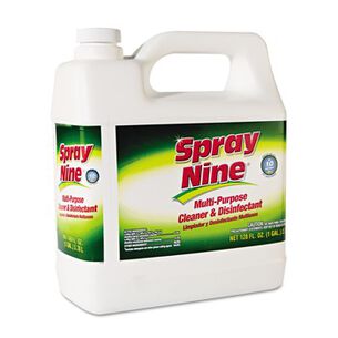 DISINFECTANTS | Spray Nine 1 Gallon Bottle Citrus Scent Heavy Duty Cleaner Degreaser Disinfectant (4/Carton)