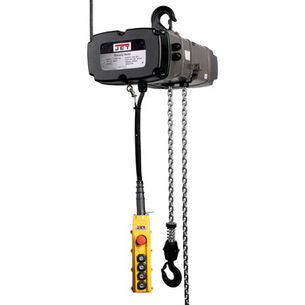 PRODUCTS | JET JT9-140118 230V 16.8 Amp TS Series 2 Speed 3 Ton 20 ft. Lift 3-Phase Electric Chain Hoist