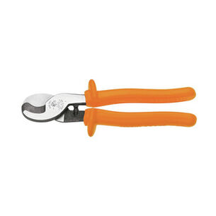 PRODUCTS | Klein Tools Insulated Cable Cutter with One-Hand Shearing for Aluminum, Soft Copper, and Communications Cable