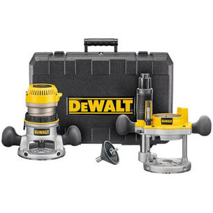 POWER TOOLS | Dewalt 1-3/4 HP  Fixed Base and Plunge Router Combo Kit