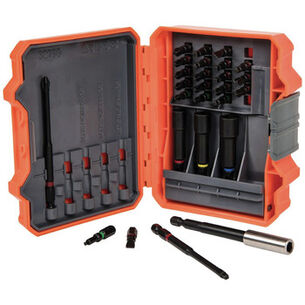 DRILL ACCESSORIES | Klein Tools 26-Piece Impact Driver Bit Set with Case