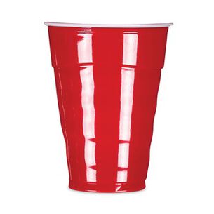 PRODUCTS | Hefty Easy Grip Disposable Plastic 9 oz. Party Cups - Red (50/Pack, 12 Packs/Carton)
