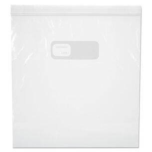 FOOD TRAYS CONTAINERS LIDS | Boardwalk BWK1GALFZRBAG Reclosable Freezer Storage Bags, 1 Gal, Clear, Ldpe, 2.7 Mil, 10.56 X 11 (250/Box)