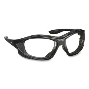 EYE PROTECTION | Honeywell Uvex Polycarbonate Seismic Sealed Eyewear - Black Frame Clear Lens