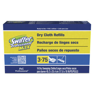 CLEANING AND SANITATION | Swiffer 17 7/8 X 10 Refill Cloths - White (16/Box, 6 Boxes/Carton)