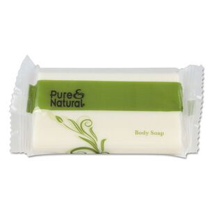PRODUCTS | Pure & Natural # 1 1/2 in. Flow Wrap Bar Body and Facial Soap - Fresh Scent (500/Carton)