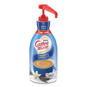 BEVERAGES AND DRINK MIXES | Coffee-Mate 1.5 Liter Liquid Coffee Creamer Pump Bottle - French Vanilla