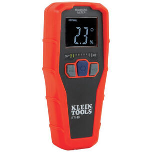 DETECTION TOOLS | Klein Tools Pinless Moisture Meter for Drywall, Wood, and Masonry