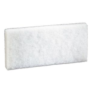 CLEANING TOOLS | 3M 8440 4.63 in. x 10 in. Doodlebug Scrub Pad - White (5/Pack, 4 Packs/Carton)