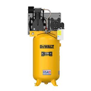 AIR COMPRESSORS | Dewalt 7.5 HP 80 Gallon 175 Max PSI 21.2 SCFM @ 175 PSI 2-Stage Oil-Lube Electric Stationary Vertical Air Compressor